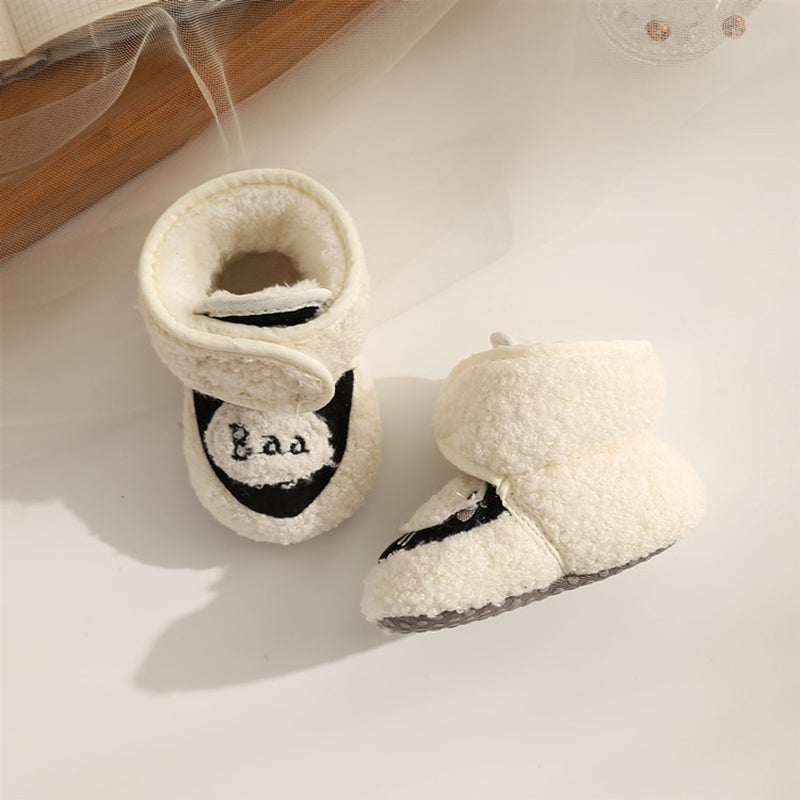 Lovely Plush Soft Soles Shoes for 20-24 Inches Reborn Dolls