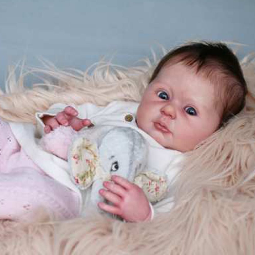Realistic 21'' Sweet Blom Reborn Baby Doll Girl Toy