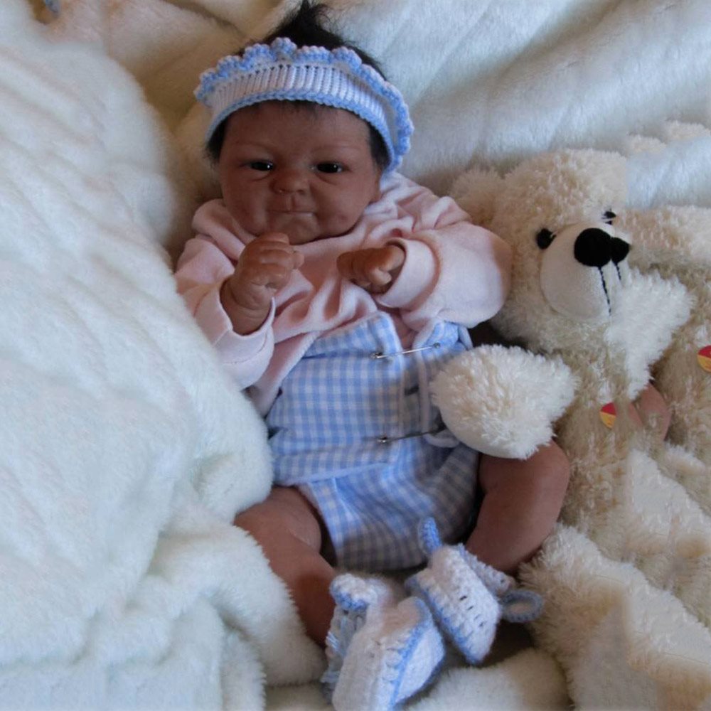 17 inch little Realistic June reborn baby baby doll