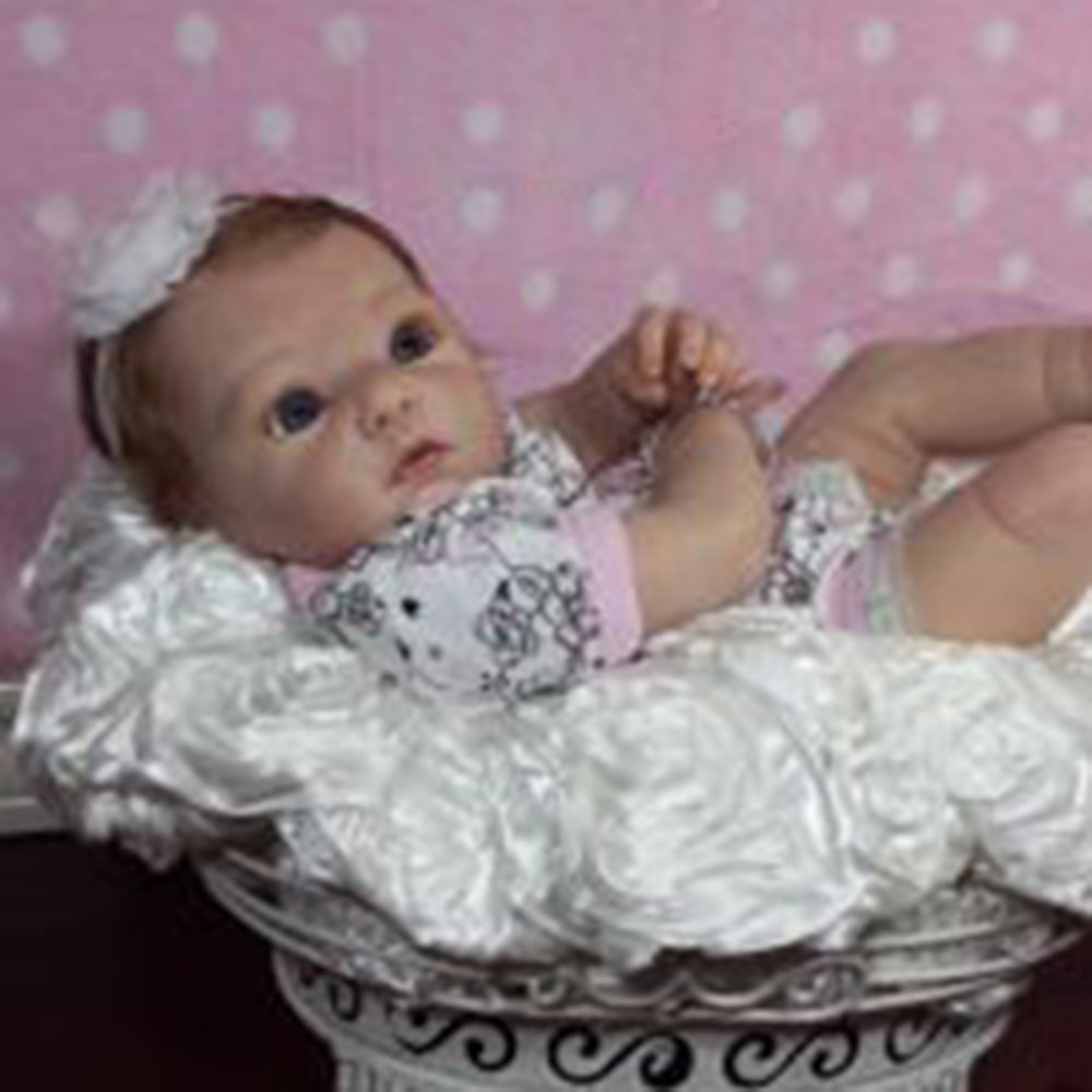 Lifelike 21'' Cutest Hill Reborn Baby Doll Girl Toy