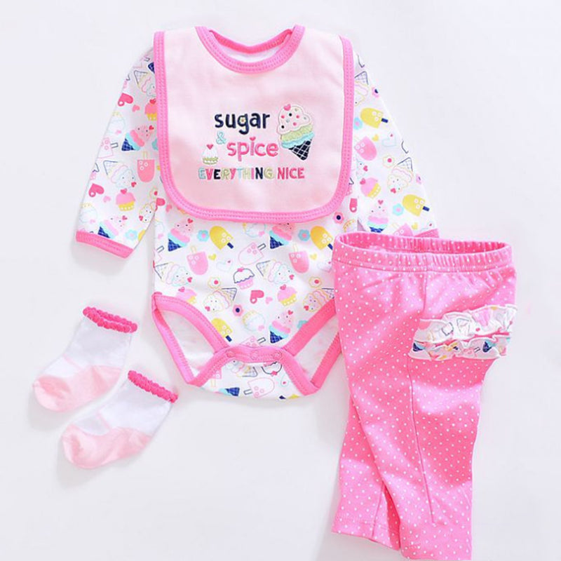 Reborn Baby Pink Clothes 20''- 22'' Reborn Doll Girl