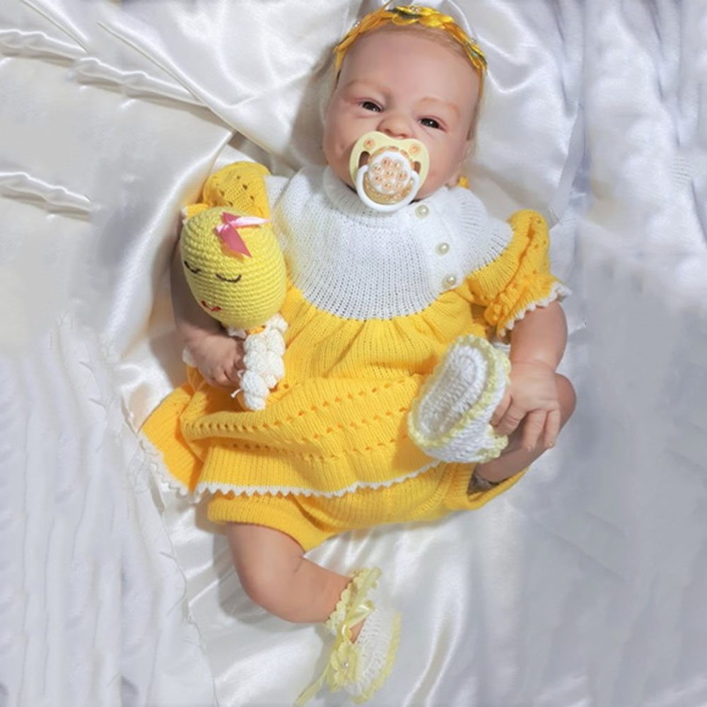 20''Alla's Babies Reborn Baby Doll Girl Cocomalu
