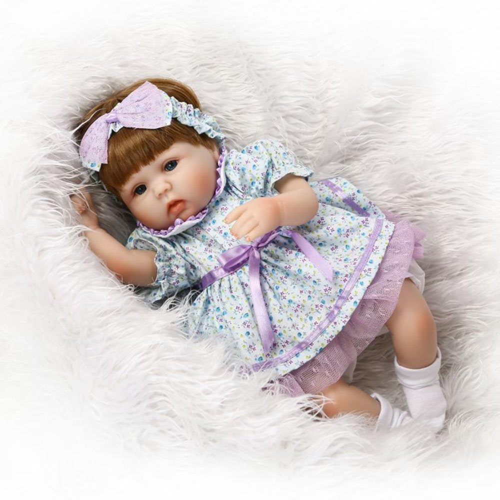 17'' Realistic Sweet Cute Reborn Baby Girl Doll Kinley