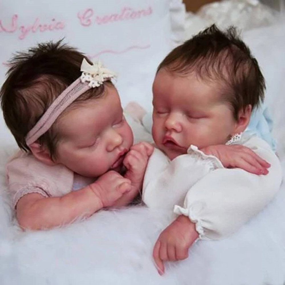 17'' Renata Reborn Baby Doll Girl, Lifelike Newborn Baby Dolls