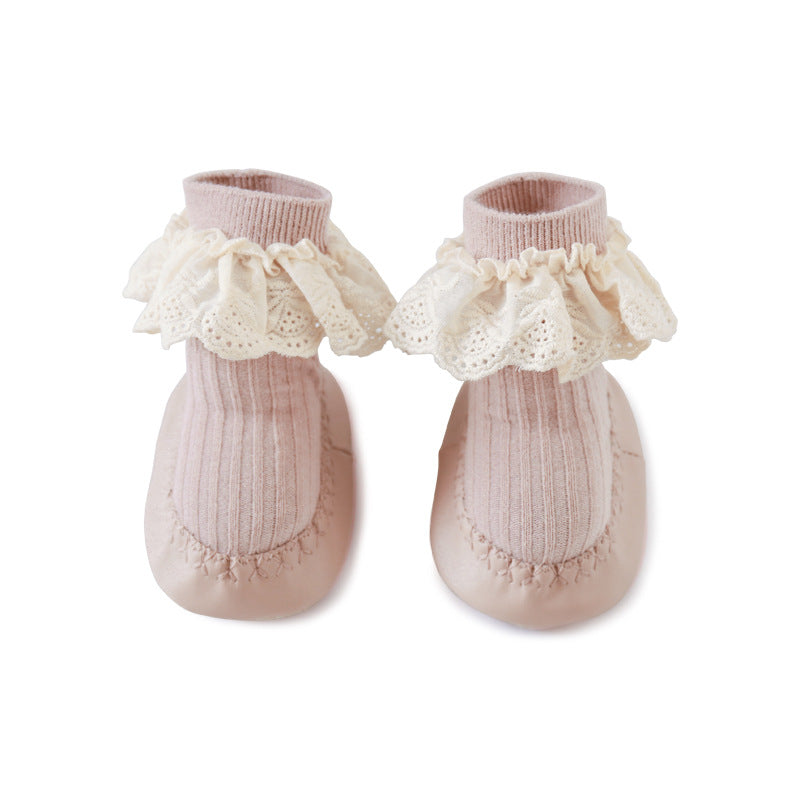 Middle Tube Anti-Drop Lace Shoes for 17-24 Inches Reborn Dolls
