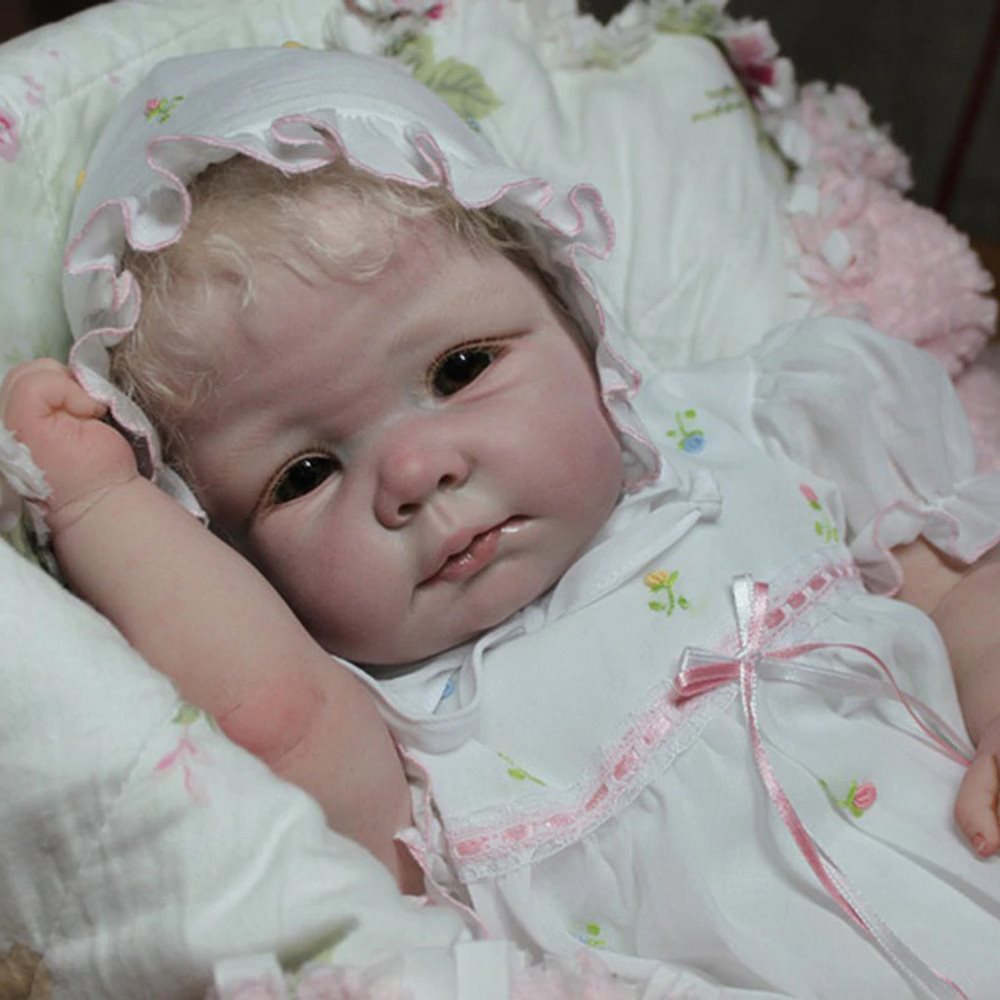"17'' Real Lifelike  Lisa Reborn Baby Doll Girl Toy "
